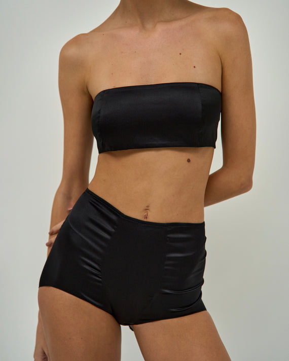 EVA SILK-SATIN TOP